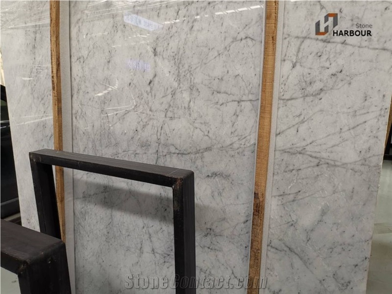 Bens White Marble Slab White Marble with Grey Vein