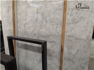Bens White Marble Slab White Marble with Grey Vein