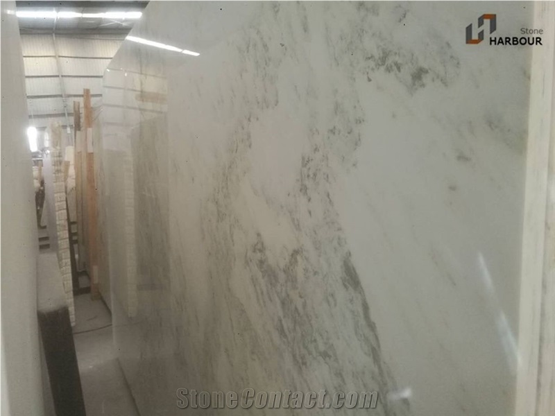 Chinese White Marble Slabs/ Ocean White Jade Slabs