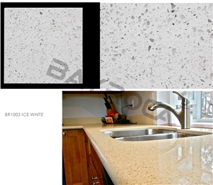 No Tariff Crushed Glass Kitchen Countertops