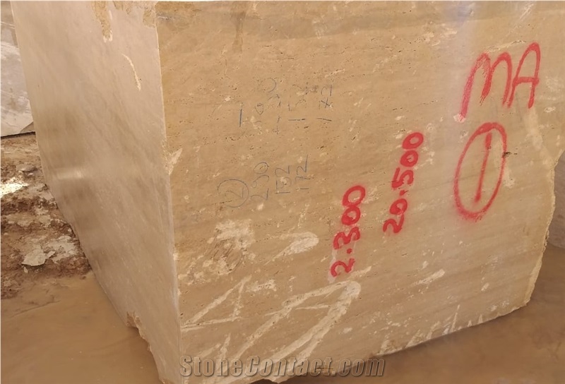 Turkey Travertine Block