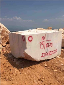 Mugla Extra White Marble Blocks