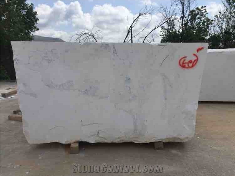 Volakas Semi White Marble Blocks
