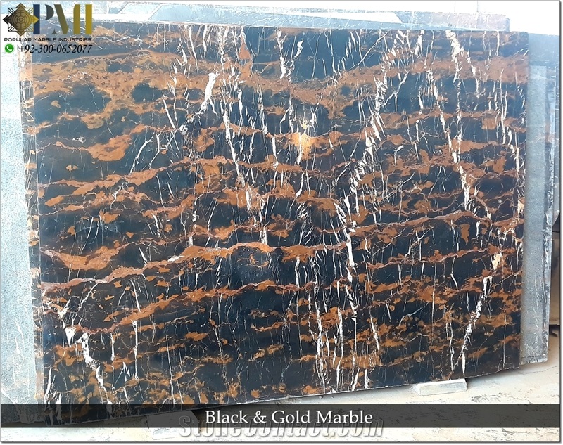 Pakistani Michelangelos, Portoro Marble
