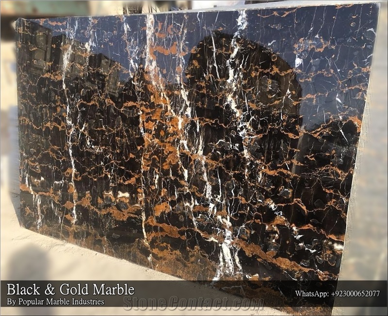 Pakistani Michelangelos, Portoro Marble