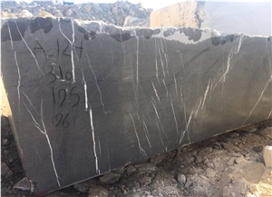 Pietra Gray Marble Block, Iran Grey Marble