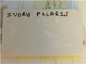 Ivory Polaris Quartz Stone