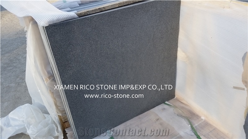 Chinese G332 Hebei Black Granite Slabs for Floor