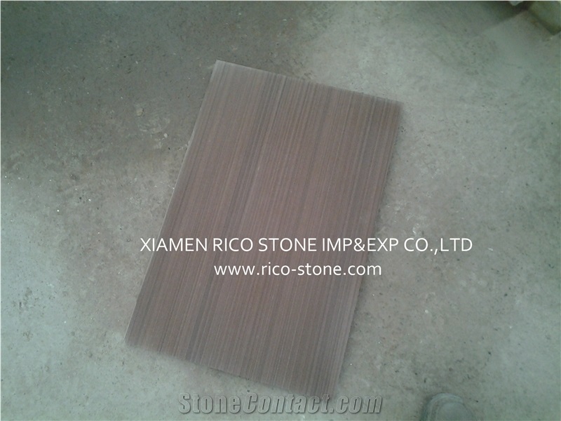 Chinese Red Wood Sandstone Tiles&Slabs