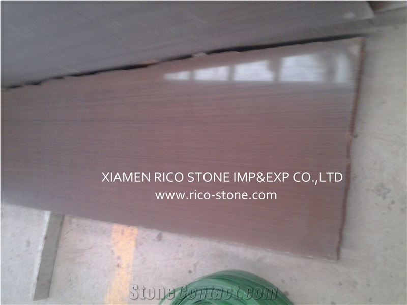 Chinese Red Wood Sandstone Tiles&Slabs