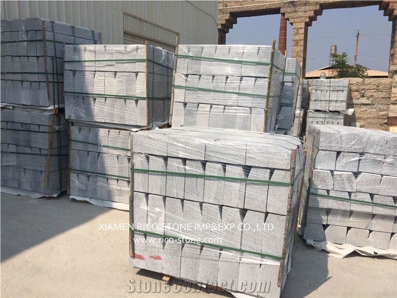 G603 Grey Granite Kerbstones Flamed,Curbs