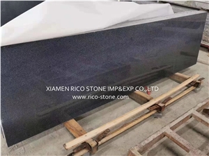 G654 Dark Grey Polished Slabs&Flamed Pavement