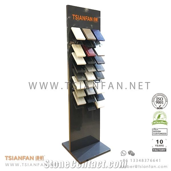 Waterfall Display Tower for Quartz Stone-Srl214
