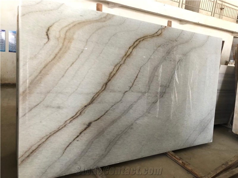 Yen Bai White Marble Slabs (Vip )