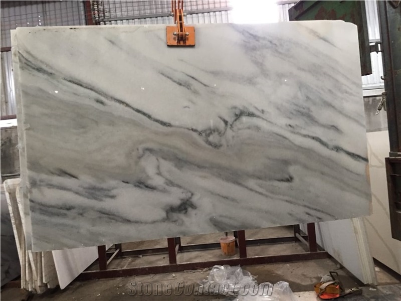 Yen Bai White Marble Slabs (Vip )
