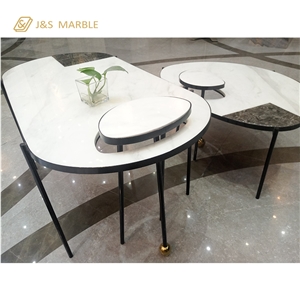 Embed Table Make with Marble and Material