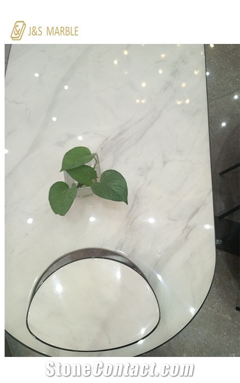 Embed Table Make with Marble and Material