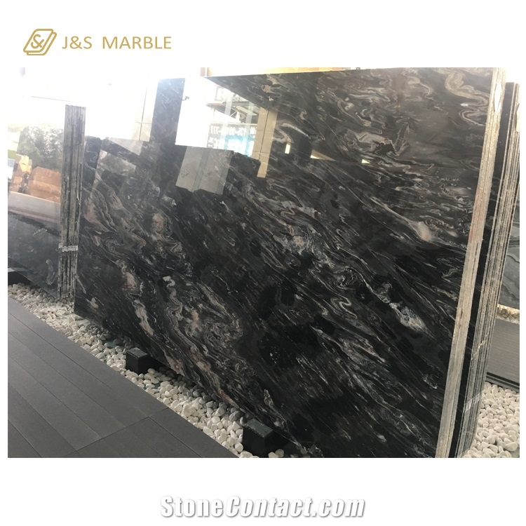 Mystic River with White Veins Marble
