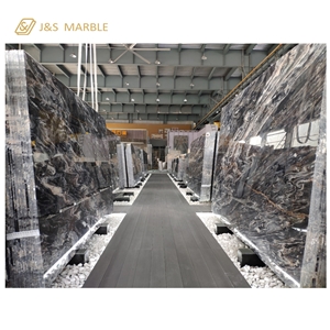 Mystic River with White Veins Marble