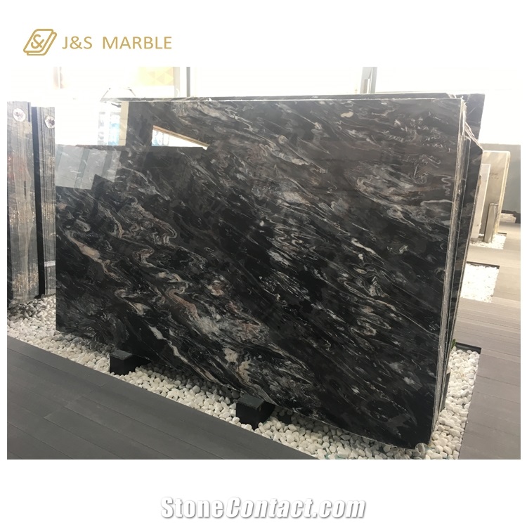 Mystic River with White Veins Marble