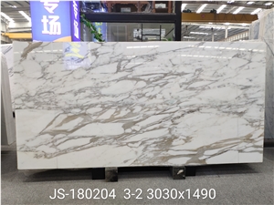 Popular Italy Calacatta Gold Oro Marble Slab Cost