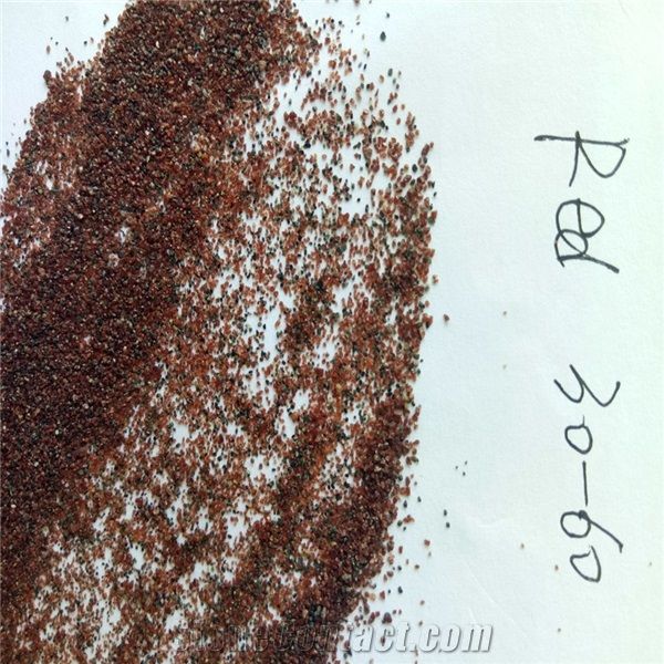 Garnet Sand for Blasting/Red Rough Garnet Sand