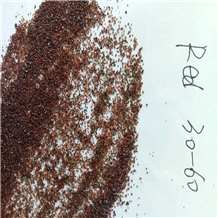 Garnet Sand for Blasting/Red Rough Garnet Sand