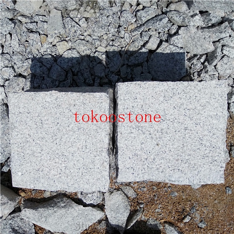 China Grey Granite Cube Stone/Cobble Stone