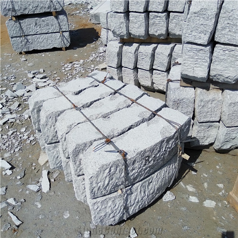 G341 Grey Granite Kerbstone