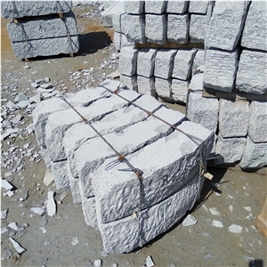 G341 Grey Granite Kerbstone