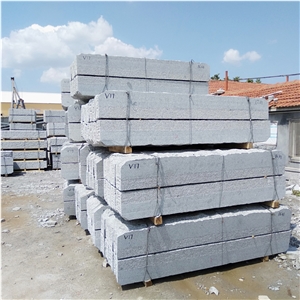 G341 Grey Granite Kerbstone