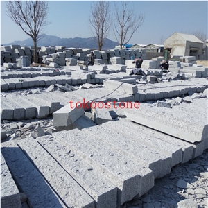 G341 Light Grey Granite Kerb Stone