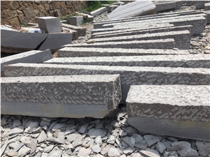 G354 Red Granite Kerbstones for Finland Market