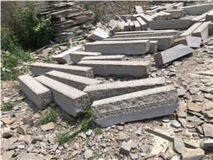 G354 Red Granite Kerbstones for Finland Market
