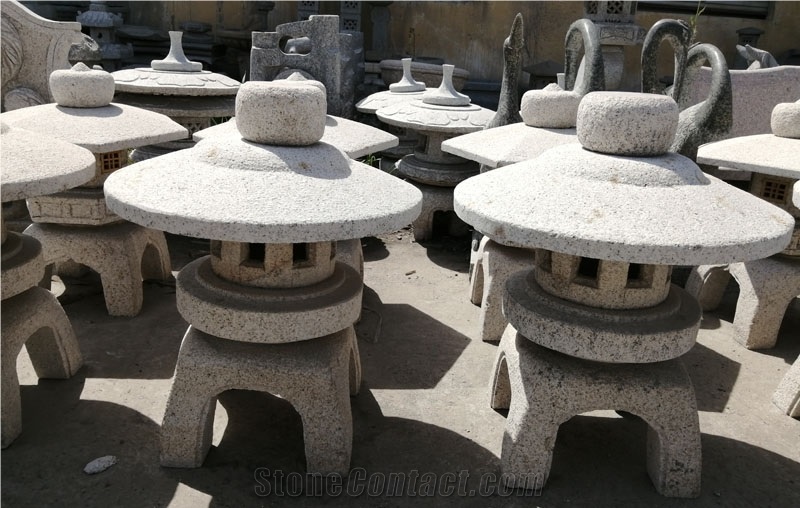 Japanese Garden Stone Lantern Asian