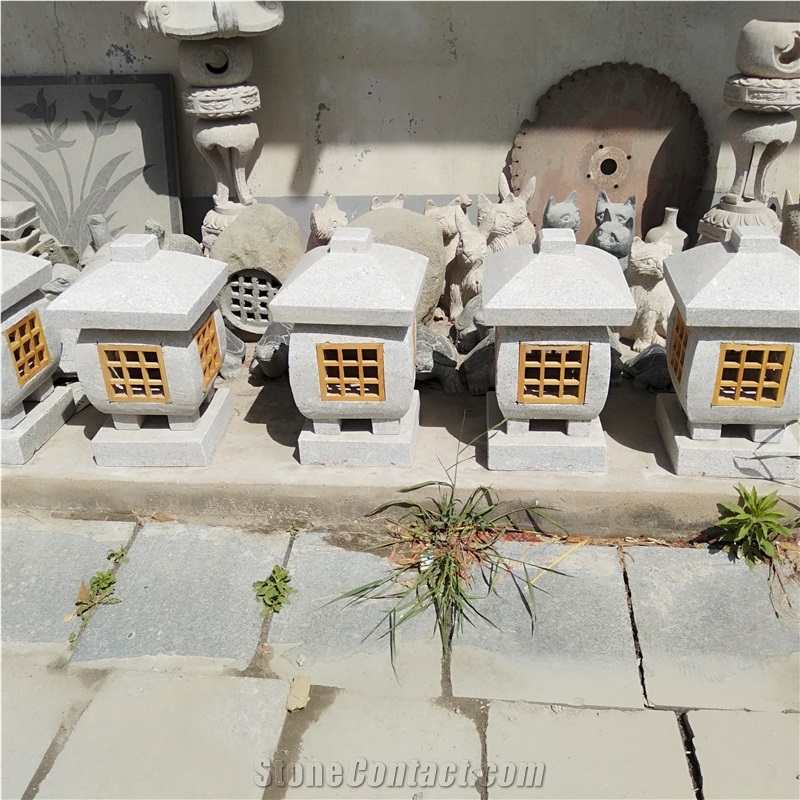 Japanese Garden Stone Lantern Asian