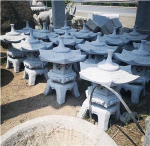 Japanese Garden Stone Lantern Asian