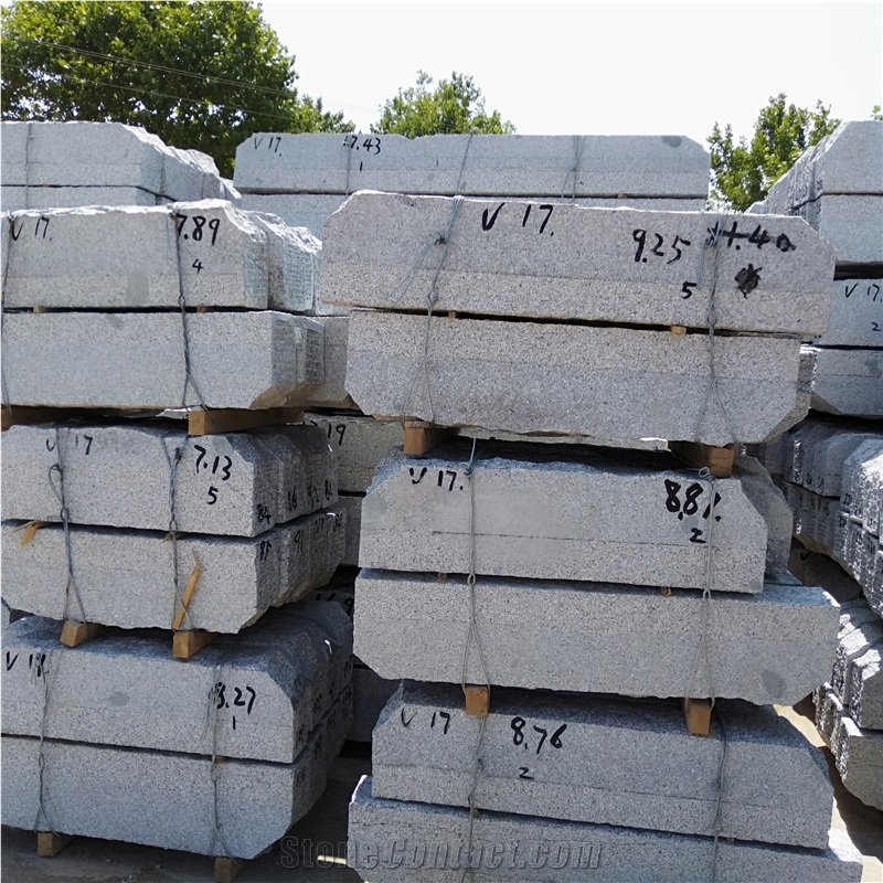 Lowest Price Grey Granite G341 Kerbstone