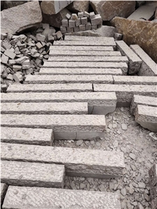 Red Granite Kerbstone V17 for Finland Market