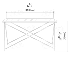 Modern Square White Marble Coffee Table