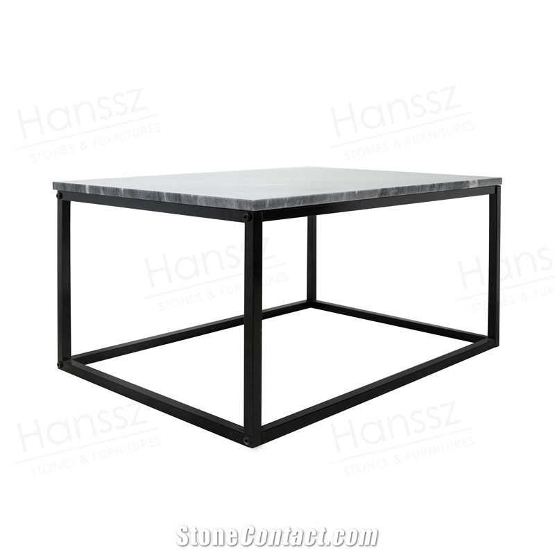 Wholesale Black Titanium Marble Coffee Table