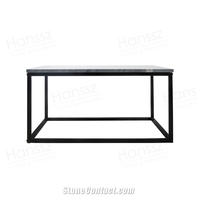 Wholesale Black Titanium Marble Coffee Table