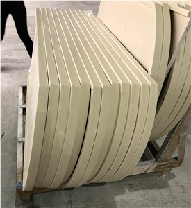 Beige Crushed Glass Stone Quartz Vanity Tops Beige Crushed Glass Stone Quartz Vanity Tops
