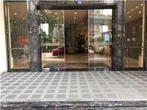 Athen Golden Portoro Marble Slabs