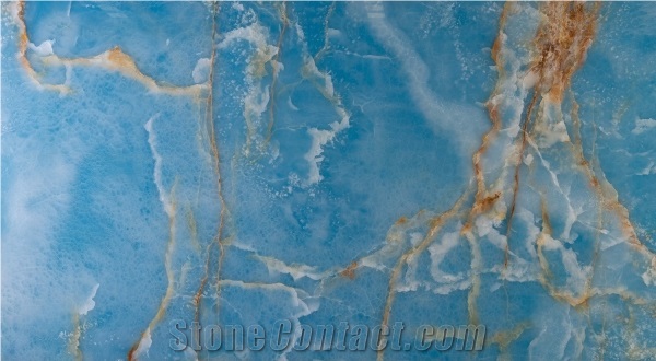 Romantic Blue Onyx Slabs