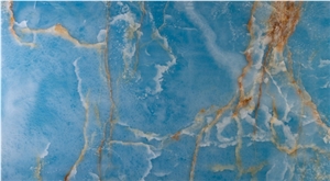 Romantic Blue Onyx Slabs