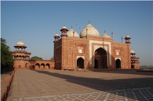 Agra Red Sandstone Slab and Sawn