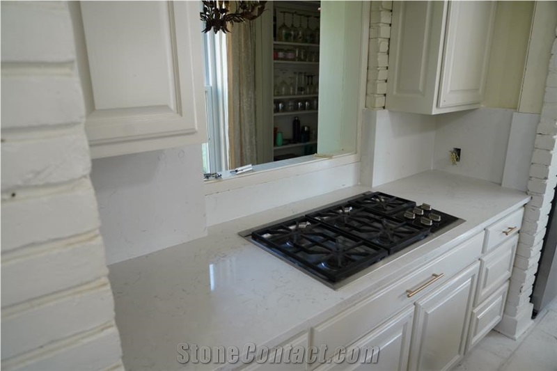 Carrara White Marble 3cm Kitchen Countertop