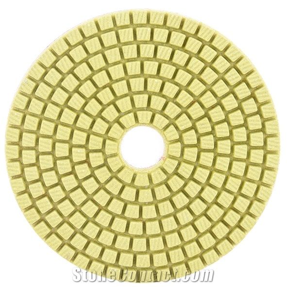 Wet Diamond Polishing Pad for Stone 100mm Grinding