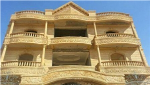 Hashma Sandstone Masonry, Building Stones